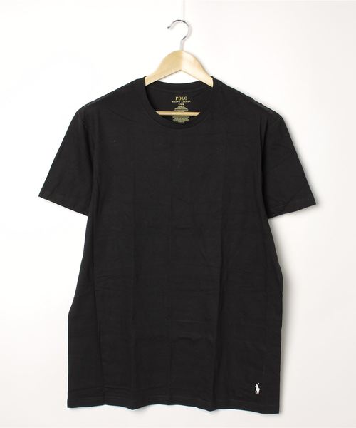 POLO RALPH LAUREN（ポロ ラルフ ローレン）の「【 POLO RALPH LAUREN / ポロラルフローレン 】CREW NECK TEE / クルーネック 刺繍ワンポイント 半袖Tシャツ（Tシャツ/カットソー・メンズ・ネイビー/ホワイト/ブラック・MEDIUM/LARGE/SMALL）」の3枚目の写真