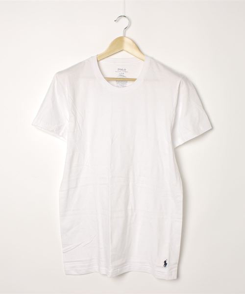 POLO RALPH LAUREN（ポロ ラルフ ローレン）の「【 POLO RALPH LAUREN / ポロラルフローレン 】CREW NECK TEE / クルーネック 刺繍ワンポイント 半袖Tシャツ（Tシャツ/カットソー・メンズ・ネイビー/ホワイト/ブラック・MEDIUM/LARGE/SMALL）」の6枚目の写真
