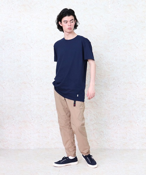 POLO RALPH LAUREN（ポロ ラルフ ローレン）の「【 POLO RALPH LAUREN / ポロラルフローレン 】CREW NECK TEE / クルーネック 刺繍ワンポイント 半袖Tシャツ（Tシャツ/カットソー・メンズ・ネイビー/ホワイト/ブラック・MEDIUM/LARGE/SMALL）」の13枚目の写真