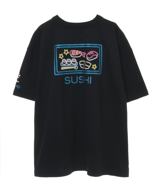 Candy Stripper（キャンディストリッパー）の「SUSHI Tシャツ（Tシャツ/カットソー・レディース・オフホワイト/ブラック/ピンク・2）」の8枚目の写真