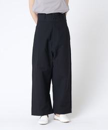 PUAL CE CIN | 綿麻サルエルパンツ(その他パンツ)