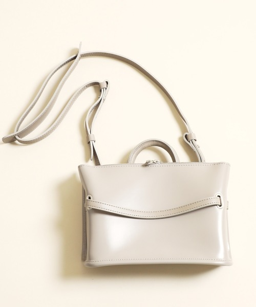 PIENI（ピエニ）の「【PIENI(ピエニ)】MESSSENGER S / SZB-33-5034（ショルダーバッグ・レディース・グレー/ブラック・FREE）」の6枚目の写真