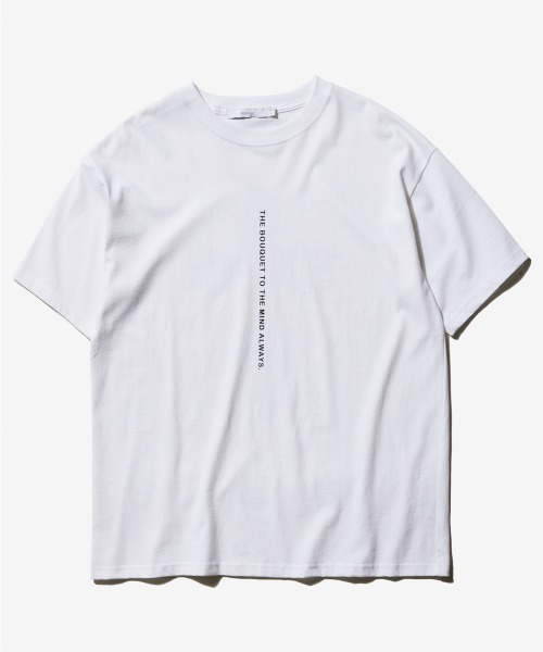 rehacer(レアセル)の「rehacer : Botanical Cross on Wide Body /ボタニカル クロス オン ワイド ボディー(Tシャツ/カットソー・メンズ・ホワイト/ブラック・SMALL/MEDIUM/LARGE/X-LARGE)」の11枚目の写真