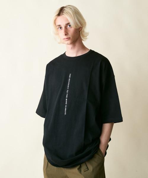 rehacer(レアセル)の「rehacer : Botanical Cross on Wide Body /ボタニカル クロス オン ワイド ボディー(Tシャツ/カットソー・メンズ・ホワイト/ブラック・SMALL/MEDIUM/LARGE/X-LARGE)」の17枚目の写真