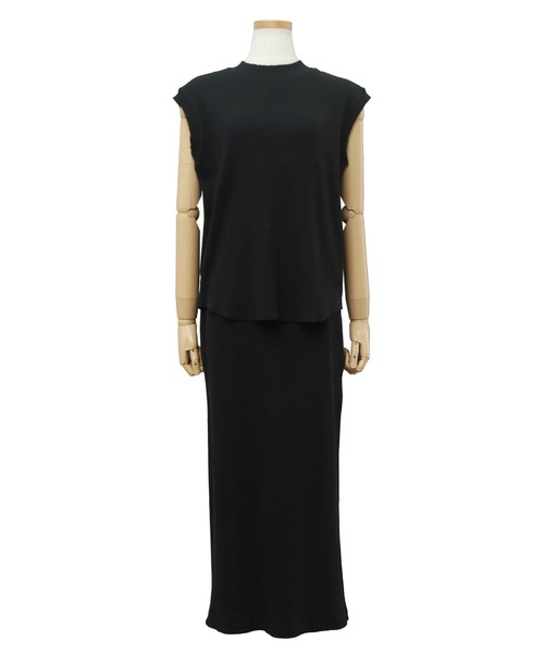 reca（レカ）の「リブセットアップ（Tシャツ/カットソー・レディース・ブラック/ベージュ/モカ/テラコッタ・M）」の11枚目の写真