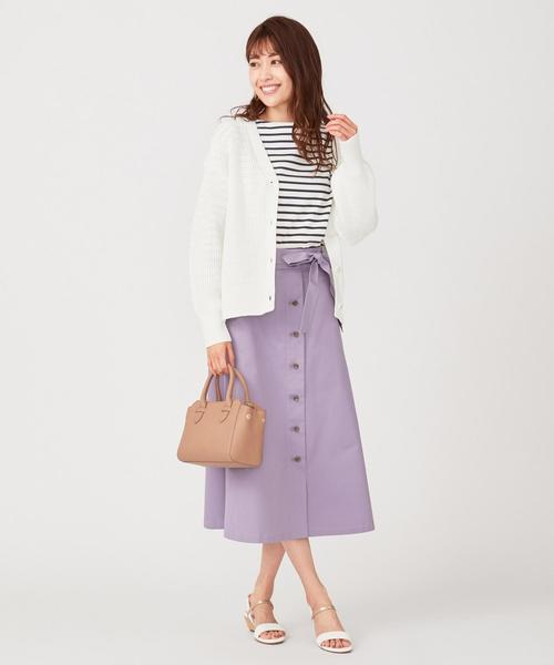 ANY SIS(エニィスィス)の「【洗える】ワッフル カーディガン(カーディガン/ボレロ・レディース・ホワイト系/ベージュ系・2)」の11枚目の写真