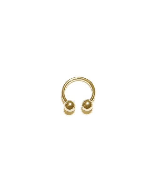 MORPH（モルフ）の「MORPH モルフ CCB ボディーピアス 14ゲージ 8mm~16mm（ピアス（片耳用）・メンズ・ゴールド・14/10/16/8/12/6）」の4枚目の写真