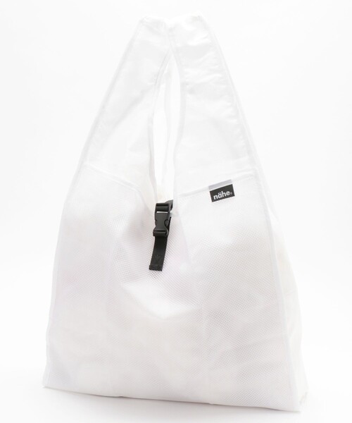 Nahe（ネーエ）の「nahe/ ネーエ SHOPPER（エコバッグ/サブバッグ・レディース・ホワイト/ブラック/レッド/イエロー/ブルー/グリーン・ONE SIZE/ﾌﾘ-）」の2枚目の写真