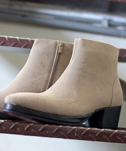 【セール】Love Hunter / ハイヒールサイドジップ ショートブーツ(6814)（ブーツ）｜LOVEHUNTER（ラブハンター）