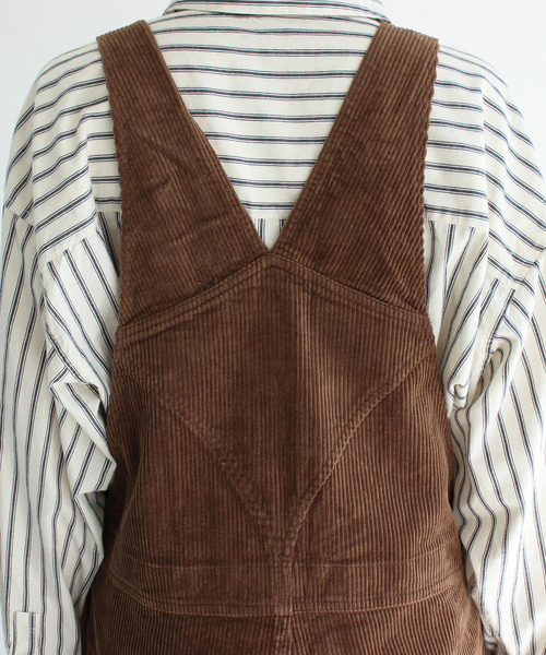 PAR ICI(パーリッシィ)の「【WEB別注】8Wコーデュロイオーバーオール(サロペット/オーバーオール・レディース・ブラウン/カーキ/アイボリー・FREE)」の19枚目の写真