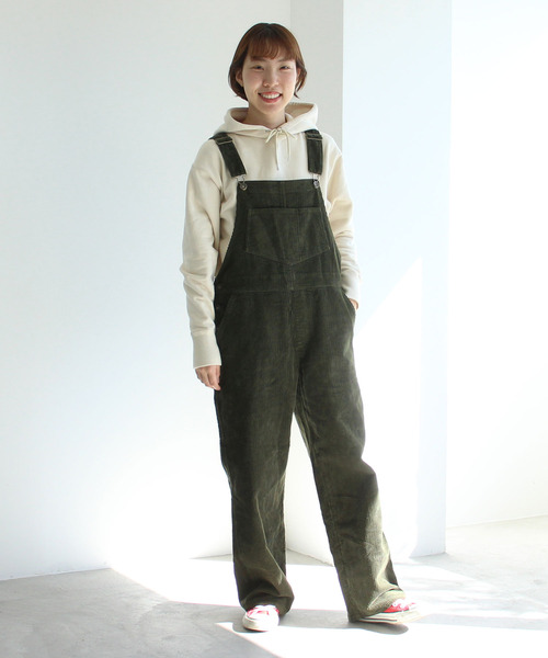 PAR ICI(パーリッシィ)の「【WEB別注】8Wコーデュロイオーバーオール(サロペット/オーバーオール・レディース・ブラウン/カーキ/アイボリー・FREE)」の13枚目の写真