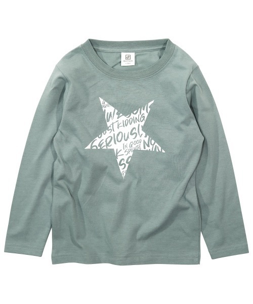 devirock（デビロック）の「デビラボ プリント長袖Tシャツ（Tシャツ/カットソー・キッズ・その他17/その他15/その他6/その他11/その他4/その他1/その他3/その他14/その他10/その他7/その他16/その他19/その他2/その他8/その他20/その他18/その他5/その他13/その他12/その他9・130cm/100cm/90cm/110cm/120cm/140cm/150cm/80ｃｍ/160cm）」の2枚目の写真