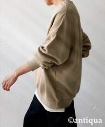 antiqua（アンティカ）の「綿100%裏毛プルオーバー（スウェット・メンズ）」