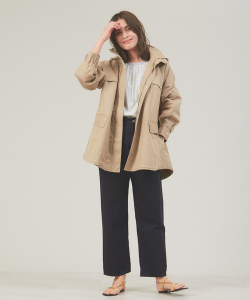 qualite（カリテ）の「エアリーストライプカットソー（Tシャツ/カットソー・レディース・ブラック/イエロー・フリー）」の10枚目の写真