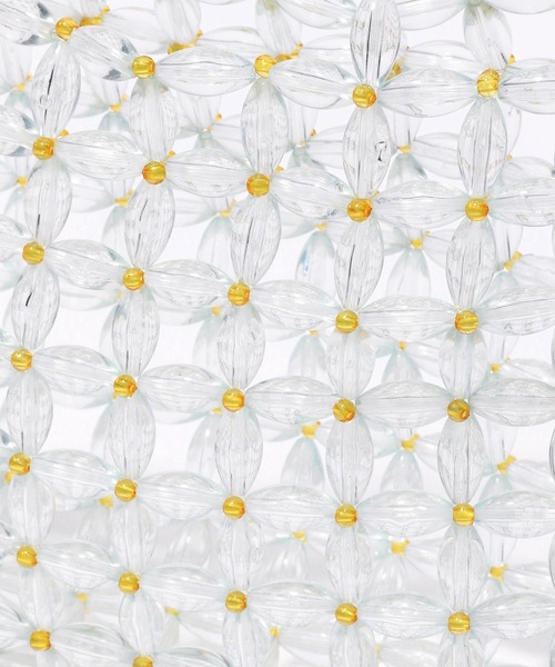 Heather（ヘザー）の「ビーズハンドバッグ　939738（ハンドバッグ・レディース・ベージュ/クリア・ONESIZE）」の15枚目の写真