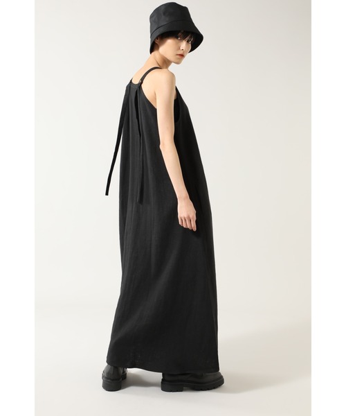 ROSE BUD(ローズバッド)の「アメリカンスリーブテントラインワンピース(ワンピース・レディース・ブラック/ベージュ・ONE SIZE)」の3枚目の写真