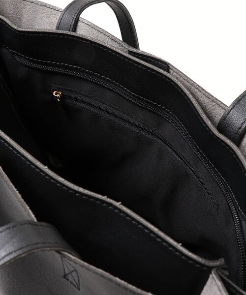 dictionary（ディクショナリー）の「【dictionary】フェイクレザートートバッグ（トートバッグ・レディース・ブラウン/ブラック/ベージュ・FREE）」の7枚目の写真