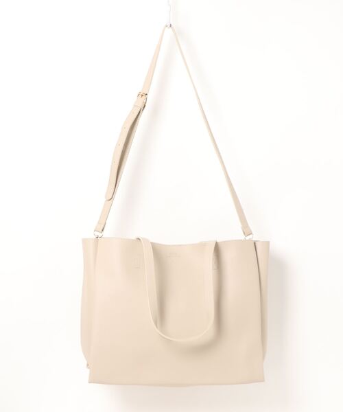 dictionary（ディクショナリー）の「【dictionary】フェイクレザートートバッグ（トートバッグ・レディース・ブラウン/ブラック/ベージュ・FREE）」の9枚目の写真