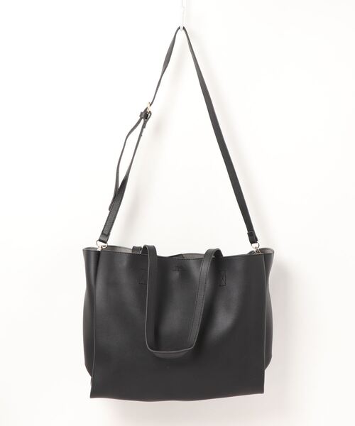 dictionary（ディクショナリー）の「【dictionary】フェイクレザートートバッグ（トートバッグ・レディース・ブラウン/ブラック/ベージュ・FREE）」の11枚目の写真