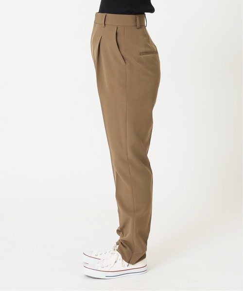JOINT WORKS（ジョイントワークス）の「J-セットアップパンツ（スラックス・レディース・オフホワイト/モカ・SMALL/MEDIUM）」の13枚目の写真