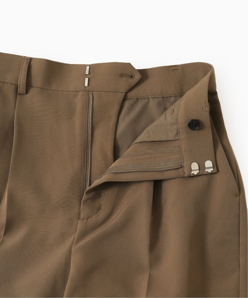 JOINT WORKS（ジョイントワークス）の「J-セットアップパンツ（スラックス・レディース・オフホワイト/モカ・SMALL/MEDIUM）」の21枚目の写真