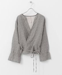 siiwa リネンプリントTOPS