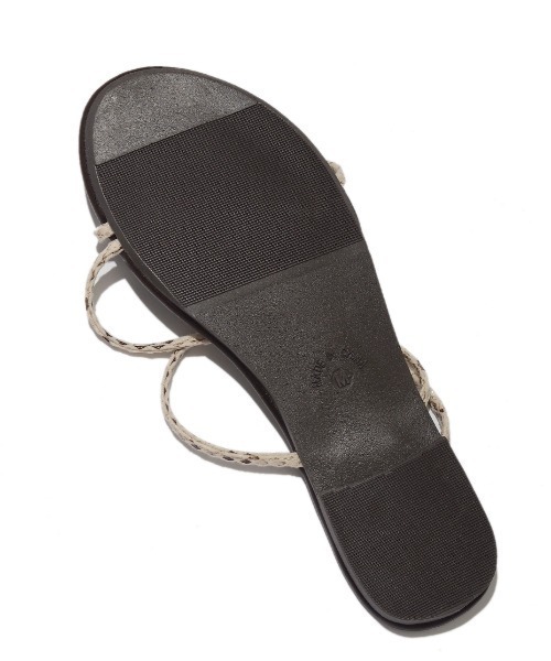 SPINNS（スピンズ）の「細紐フラットサンダル（サンダル・レディース・ベージュ/ミント/ブラック/パープル/ブラウン・M/L/S）」の14枚目の写真