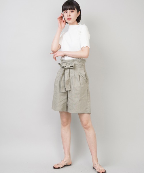 SPINNS（スピンズ）の「細紐フラットサンダル（サンダル・レディース・ベージュ/ミント/ブラック/パープル/ブラウン・M/L/S）」の18枚目の写真