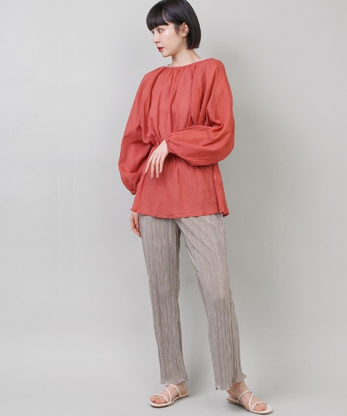 SPINNS（スピンズ）の「細紐フラットサンダル（サンダル・レディース・ベージュ/ミント/ブラック/パープル/ブラウン・M/L/S）」の20枚目の写真