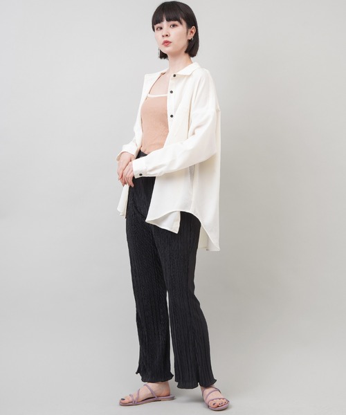 SPINNS（スピンズ）の「細紐フラットサンダル（サンダル・レディース・ベージュ/ミント/ブラック/パープル/ブラウン・M/L/S）」の16枚目の写真