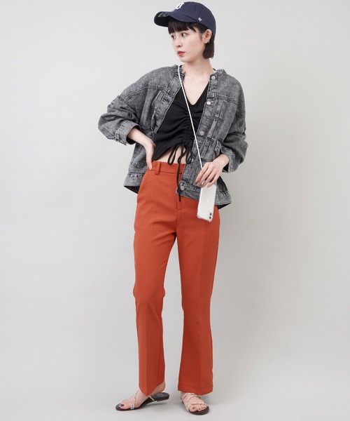 SPINNS（スピンズ）の「細紐フラットサンダル（サンダル・レディース・ベージュ/ミント/ブラック/パープル/ブラウン・M/L/S）」の17枚目の写真