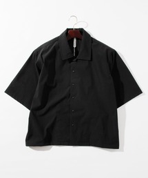 ストレッチナイロンワッシャー コーチジャケットシャツ