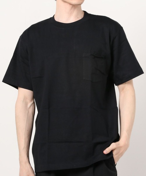 HANES(ヘインズ)の「Hanes/ヘインズ ビーフィーポケットTシャツ(Tシャツ/カットソー・メンズ・レッド/ブラック/グリーン/カーキ/ホワイト/パープル/グレー・LARGE/X-LARGE/MEDIUM)」の9枚目の写真