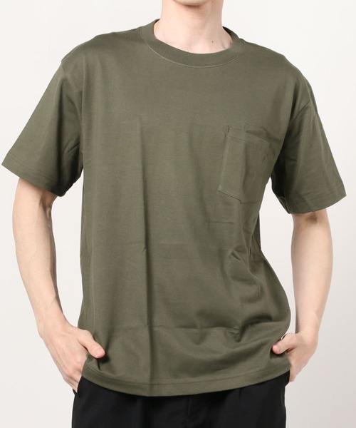 HANES(ヘインズ)の「Hanes/ヘインズ ビーフィーポケットTシャツ(Tシャツ/カットソー・メンズ・レッド/ブラック/グリーン/カーキ/ホワイト/パープル/グレー・LARGE/X-LARGE/MEDIUM)」の11枚目の写真
