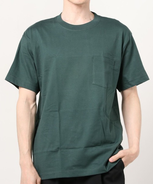 HANES(ヘインズ)の「Hanes/ヘインズ ビーフィーポケットTシャツ(Tシャツ/カットソー・メンズ・レッド/ブラック/グリーン/カーキ/ホワイト/パープル/グレー・LARGE/X-LARGE/MEDIUM)」の12枚目の写真