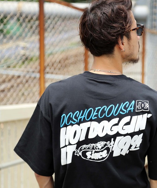 DC SHOES(ディーシーシューズ)の「21 15S WIDE HOTDOGGI/DC半袖Tシャツ(Tシャツ/カットソー・メンズ・ホワイト/ブラック系その他/ブラック/ベージュ・LARGE/MEDIUM/X-LARGE)」の3枚目の写真
