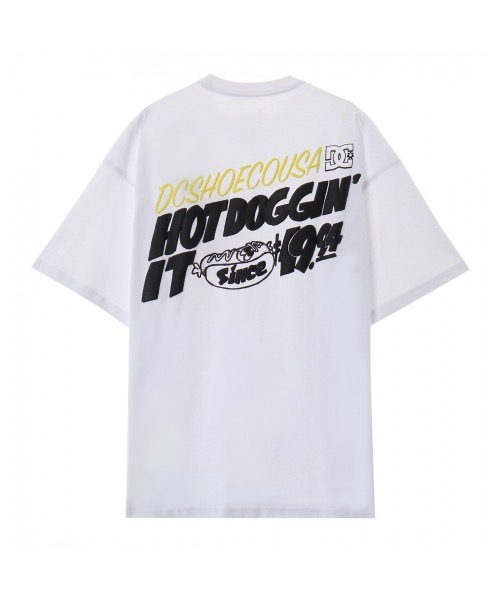 DC SHOES(ディーシーシューズ)の「21 15S WIDE HOTDOGGI/DC半袖Tシャツ(Tシャツ/カットソー・メンズ・ホワイト/ブラック系その他/ブラック/ベージュ・LARGE/MEDIUM/X-LARGE)」の5枚目の写真