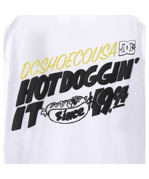 DC SHOES(ディーシーシューズ)の「21 15S WIDE HOTDOGGI/DC半袖Tシャツ(Tシャツ/カットソー・メンズ・ホワイト/ブラック系その他/ブラック/ベージュ・LARGE/MEDIUM/X-LARGE)」の7枚目の写真