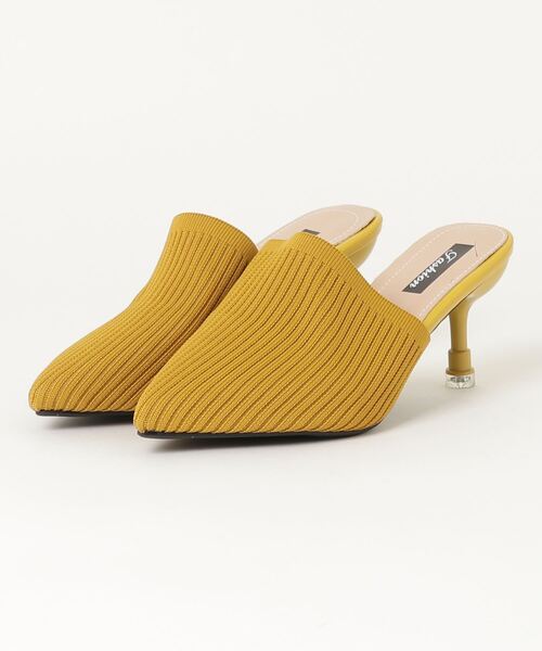 SFW（エスエフダブリュー）の「美脚を叶える ポインテッドトゥミュール（サンダル・レディース・ブラック/ベージュ/イエロー・40/38/39/35/36/37/34）」の10枚目の写真