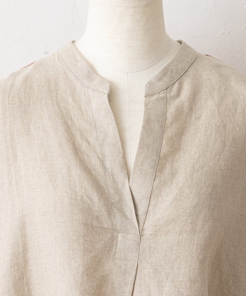 BEARDSLEY（ビアズリー）の「ウシロチェックブラウス（シャツ/ブラウス・レディース・サンドベージュ・FREE）」の11枚目の写真