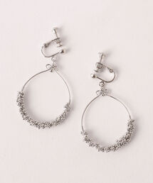 つぶメタフープイヤリング