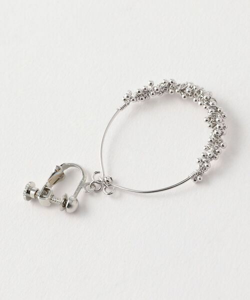 NOLLEY’S（ノーリーズ）の「つぶメタフープイヤリング（イヤリング・レディース・ゴールド/シルバー・FREE）」の3枚目の写真