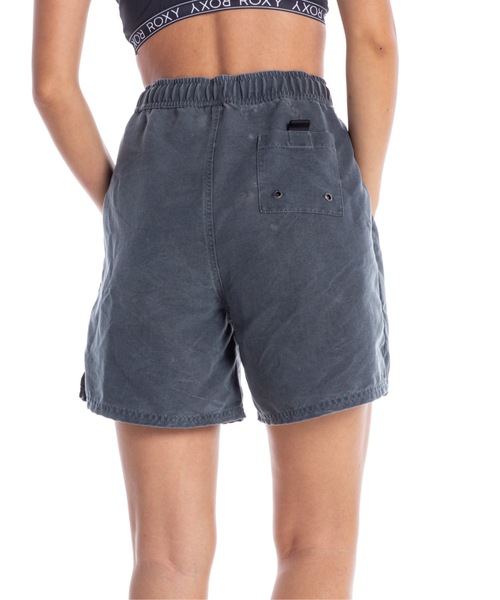 ROXY（ロキシー）の「OVER THE MOON/ロキシーウエストゴムボードショーツ・サーフトランクス(水着)（水着・レディース・ブラック/カーキ/オレンジ・SMALL/MEDIUM/LARGE）」の5枚目の写真