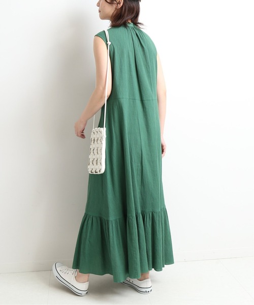 SLOBE IENA（スローブイエナ）の「SLOBE IENA サークルメッシュショルダーバック◆（ショルダーバッグ・レディース・ホワイト/キャメル・FREE）」の19枚目の写真