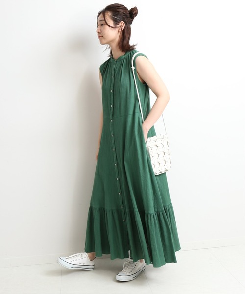 SLOBE IENA（スローブイエナ）の「SLOBE IENA サークルメッシュショルダーバック◆（ショルダーバッグ・レディース・ホワイト/キャメル・FREE）」の12枚目の写真