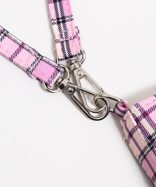 WC（ダブル シー）の「2WAYカラーチェックバッグ（ショルダーバッグ・レディース・ホワイト/ブルー/パープル・FREE）」の18枚目の写真