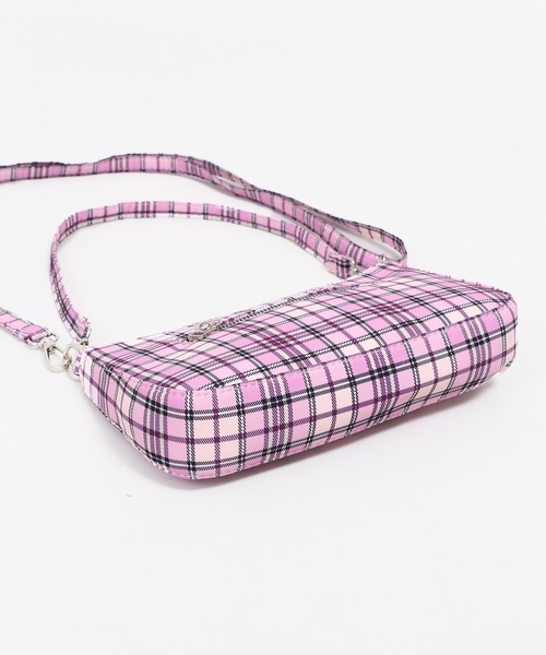 WC（ダブル シー）の「2WAYカラーチェックバッグ（ショルダーバッグ・レディース・ホワイト/ブルー/パープル・FREE）」の19枚目の写真