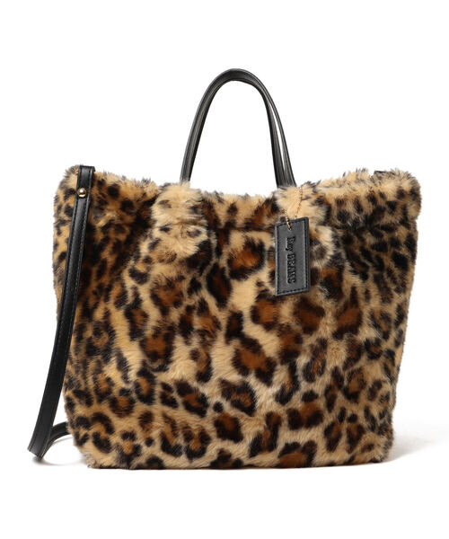 Ray BEAMS(レイビームス)の「Ray BEAMS / リバーシブル フェイクファー バッグ(ショルダーバッグ・レディース・グレー/その他・ONE SIZE)」の9枚目の写真