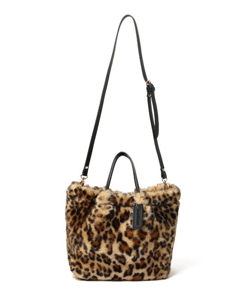 Ray BEAMS(レイビームス)の「Ray BEAMS / リバーシブル フェイクファー バッグ(ショルダーバッグ・レディース・グレー/その他・ONE SIZE)」の12枚目の写真