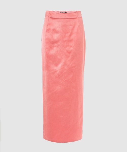 RAF SIMONS(ラフシモンズ)の「Straight fit skirt(スカート・レディース・ネイビー/ピンク・34)」の2枚目の写真